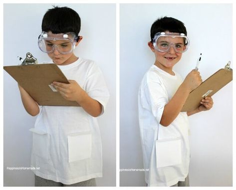 Easy Scientist Costume Set Detective Costume, Scientist Costume, Dramatic Play Preschool, Happiness Is Homemade, Fancy Dress Outfits, Dramatic Play, Fun Diy Crafts, Super Hero Costumes, Diy Costumes