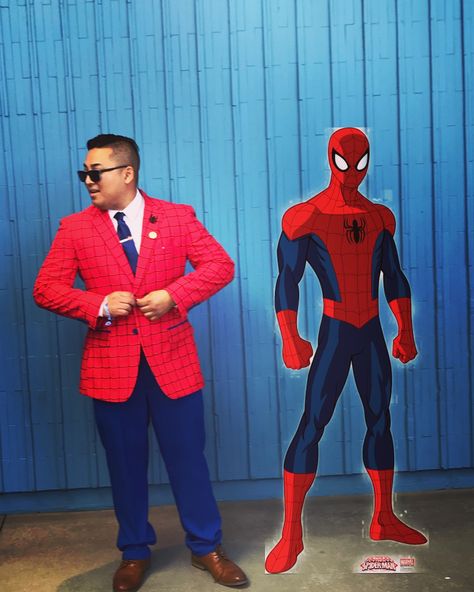 My spiderman bound for dapper day #spiderman #dapperday #disneyland #disneybound #marvelbound @opposuits @disneyland #mcu #marvelstyle #nerdstyle Dapper Day Outfits Men, Spiderman Disneybound, Dapper Disney, Disneyland Disneybound, Fic Ideas, Dapper Day Outfits, Pop Culture Fashion, Nerd Fashion, Culture Fashion