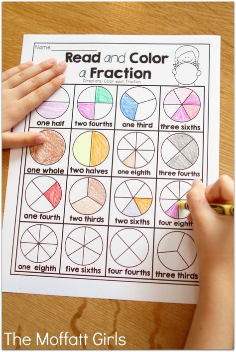 This Simple Fractions NO PREP Packet is FILLED with engaging activities to help 1st-3rd graders master simple fractions! Simple Fractions, 3rd Grade Fractions, Teaching Fractions, Math Fractions, Third Grade Math, Math Workshop, Mental Math, Homeschool Math, 1st Grade Math