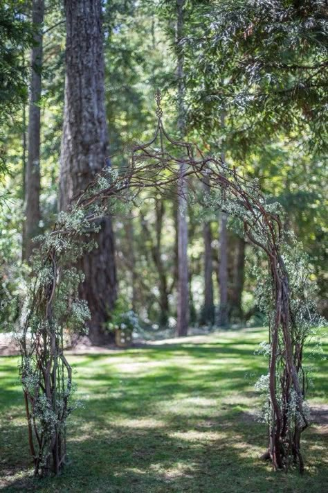 Wedding Arbor Decorations, Branch Arch Wedding, Diy Wedding Arbor, Scandinavian Wedding, Diy Wedding Arch, Wedding Branches, Manzanita Branches, Reception Entrance, Wedding Arch Rustic