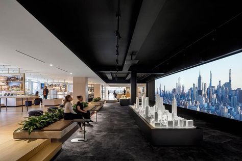 Winner for Showroom/Experience Center, Penn District Experience Center by Architecture + Information. Fine Dining Photography, Residential Lobby, Outdoor Gathering Space, Sales Center, Boundary Walls, Studios Architecture, Space Photography, New York Photography, Experience Center