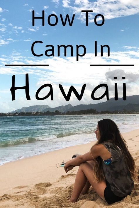 Hawaii Camping, Hawaii On A Budget, Budget Camping, Beach Photography Friends, Visiting Hawaii, Where Is Bora Bora, Best Island Vacation, Lanai Island, Hawaii Travel Guide