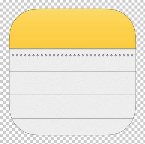 Ios Notes Icon, Notes Icons Aesthetic, Apple Notes App, Ios Notes, Notes Iphone, Book Branding, Iphone Png, Computer Apple, Iphone Notes