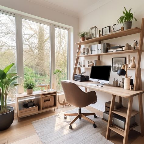 Your Elementary Guide to Creating a Cozy Home Office 1 Cosy Office Space, Work Desk Setup, Desk Setup Aesthetic, Cosy Office, Home Office Desk Ideas, Office Desk Ideas, Desk Organization Ideas, Cozy Workspace, Cozy Desk