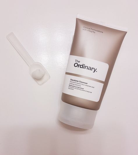 The Ordinary Squalane Cleanser Review Squalene The Ordinary Cleanser, Cleanser Aesthetic, The Ordinary Cleanser, Ordinary Squalane, Squalane Cleanser, The Ordinary Squalane, Light Coverage Foundation, Double Cleanse, Dry Face