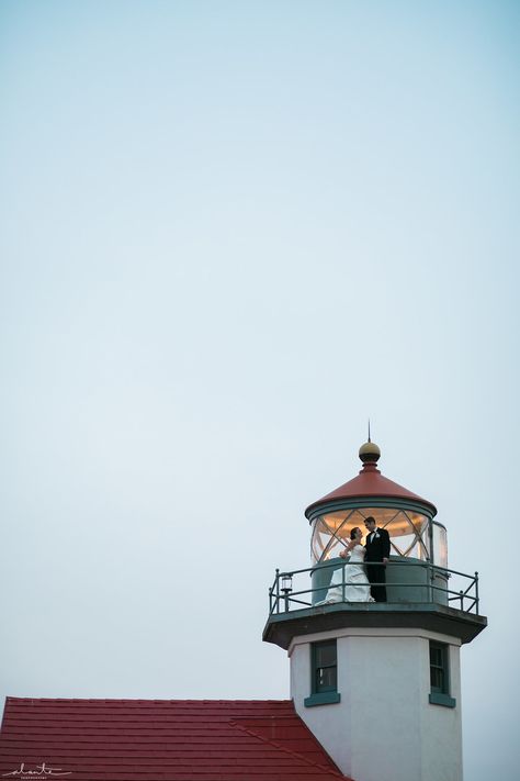 Point Robinson Lighthouse Wedding Bride Vashon Washington Weddings Coastal Wedding Puget Sound Nautical Wedding Seattle Stacy and Matt's Magical Big Day Photos by Alante Photography Lighthouse Wedding, Washington Weddings, Mom Wedding, Coastal Wedding, Dream Engagement, Nautical Wedding, Puget Sound, Coast Wedding, Wedding Bride