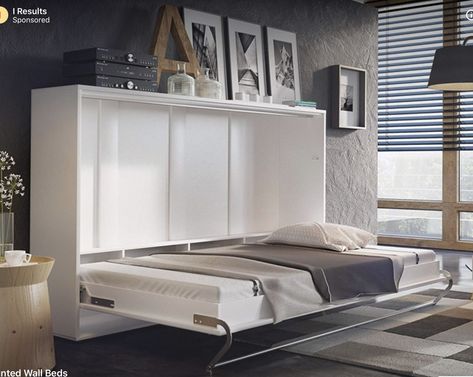 Multifunctional Furniture Design, Hidden Wall Bed, Bed Murphy, Build A Murphy Bed, Fold Down Beds, Best Murphy Bed, Beds For Small Rooms, Modern Murphy Beds, Murphy Bed Plans