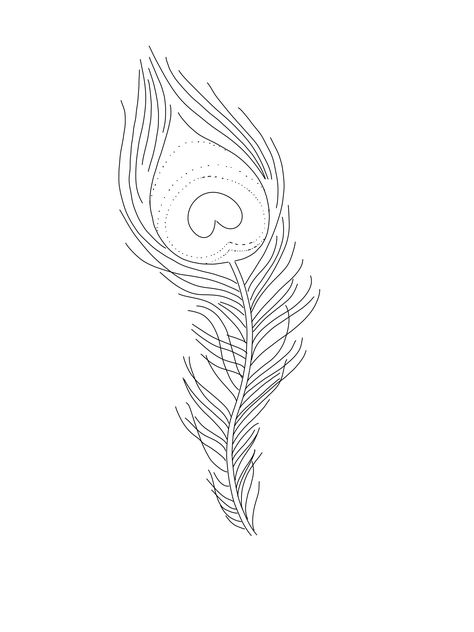 Peacock Feather Tattoo Stencil, Peacock Feather Outline, Mor Pankh Tattoo, Peacock Feather Tattoo Design, Peacock Feather Stencil, Moon Tattoo Wrist, White Feather Tattoos, Peacock Feather Drawing, Feather Outline