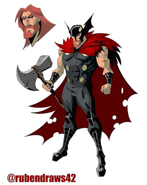 Thor Characters, Avengers Assemble Cartoon, Next Avengers, Thor Avengers, Marvel Games, Bleach Anime Art, Marvel Images, Percy Jackson Fan Art, Superhero Characters