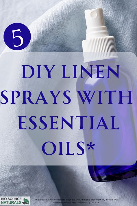 Experience the delight of DIY with our "5 DIY Linen Sprays with Essential Oils". Transform your linens with these natural disinfectants and deodorizers that smell fresh and clean. Uncover the joy of homemade and the magic of essential oils with our 5 great recipes. Follow us for more and let your creative spirit soar! Diy Room Spray Essential Oils, Homemade Linen Spray, Linen Spray Recipe, Linen Spray Essential Oils, Diy Linen Spray, Essential Oil Diffuser Blends Recipes, Making Essential Oils, Spearmint Essential Oil, Diy Sprays