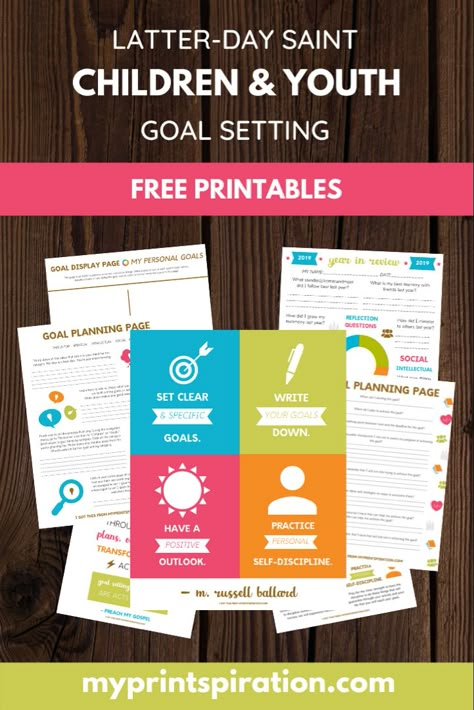 Are you ready to crush your goals in 2020 as a Latter-Day Saint? Whether you are planning a Latter-Day Saint Children/Youth activity night, Family Home Evening Lesson, or you’re simply wanting to plan and get your our own personal goals, I have free Printables for all, including a fun goal setting game, year in review worksheet, goal planning guided worksheets, and more. Check out these posts to go along with the Children and Youth program! #lds Primary Activity Days Goal Setting, Lds Primary Temple Activity Ideas, Lds Yw Goal Setting Activity, Children And Youth Program Lds Goals, Boys Activities, Goal Activities, Primary Activity, Family Home Evening Lessons, Goal Setting Activities