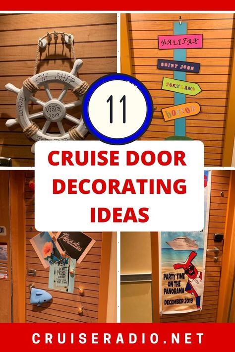 Cruise Ship Door Wreaths, Disney Cruise Ideas Cabin Doors, Cruise Wreath Ideas, Cruise Ship Door Decoration Ideas Anniversary, Unique Cruise Door Decorations, Door Decorations Cruise Ship, Cruise Door Decorations Alaska, Cruise Doors Ideas, Cruise Crafts Ideas