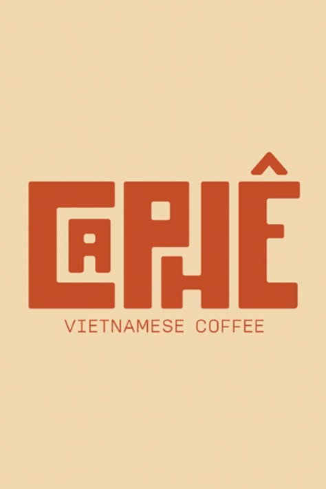 Brand Identity & Packaging Design for Caphe Coffee - Vietnamese Coffee Brand Coffee Fonts, Free Fonts For Commercial Use, Coffee Poster Design, American Advertising, Hipster Fonts, Tea Logo, Sushi Design, Fonts For Commercial Use, Business Fonts