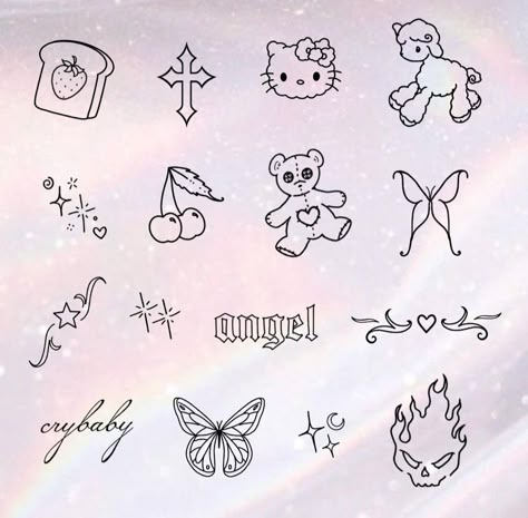 Stick And Pokes, Stick Tattoo, Stick Poke Tattoo, Stick Poke, Petit Tattoo, Grunge Tattoo, Sharpie Tattoos, Stick N Poke Tattoo, Doodle Tattoo