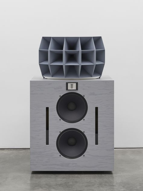 Devon Turnbull’s Listening Room at Lisson Gallery, London | Wallpaper Audiophile Listening Room, Open Baffle, Lisson Gallery, London Wallpaper, Phono Cartridge, High End Speakers, Speaker Box Design, Horn Speakers, Listening Room