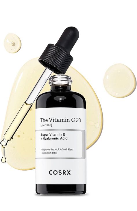 COSRX vitamin C serum is definitely worth the hype #viral #viraltiktok #skincare #beauty #vitamincserum Skincare Organiser, Serum Vitamin C, Cosmetic Creative, Hydrating Facial, Hyaluronic Acid Serum, Vitamin C Serum, Uneven Skin, Uneven Skin Tone, Dull Skin