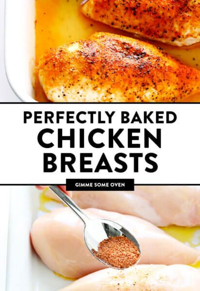 Perfect Baked Chicken Breast, Menu Photography, Perfect Baked Chicken, Baked Chicken Breasts, Oven Baked Chicken Breasts, Chicken Breast Recipes Baked, Mexican Breakfast, Gimme Some Oven, Oven Baked Chicken