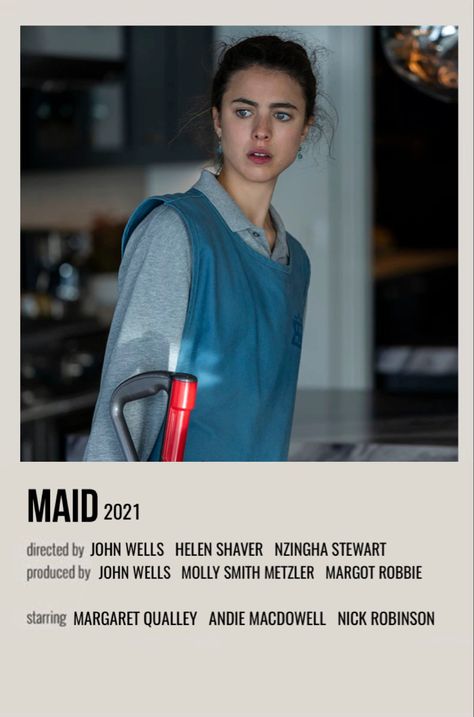 Maid Movie, Series Posters, Andie Macdowell, Halloween Wallpaper Backgrounds, Series Poster, Minimalist Posters, Polaroid Poster, Good To Great, Horror Show