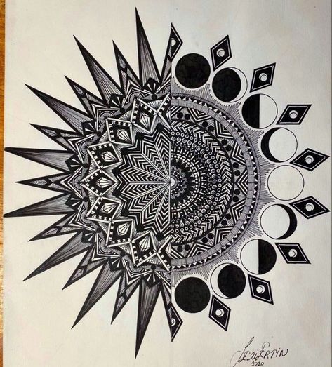 Big Mandala Tattoo, Masculine Mandala, Big Mandala Drawing, Big Mandala Art, Big Cover Up Tattoos, Sacred Geometry Art Mandalas, Sunflower Mandala Tattoo, Tato Mandala, Mandala Tattoo Men