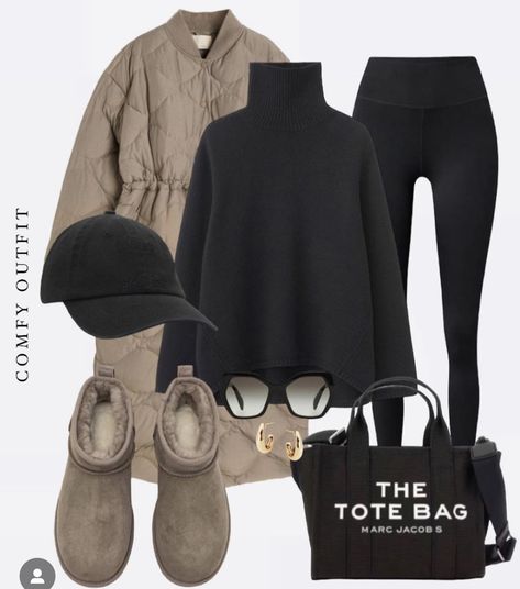 Cosy Work Outfit, Warm Outfits For Winter, Zara Beauty, Comfy Chic Outfits, Edgy Fall Outfits, Winter Fashion Outfits Casual, Paris Mode, Mode Casual, School Looks