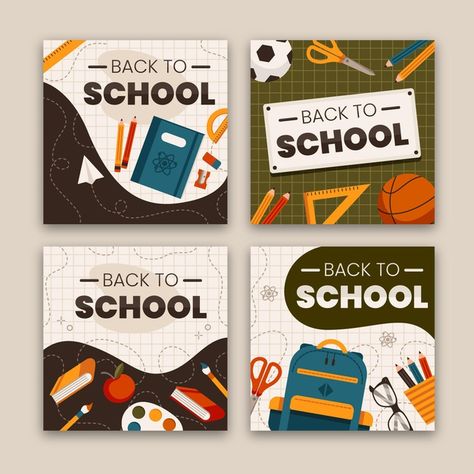 Back To School Layout Design, Back To School Layout, Back To School Instagram Post, School Instagram Feed, Back To School Pubmat, Pubmats Graphic Design School, Back To School Graphic Design, School Pubmat, School Instagram Stories