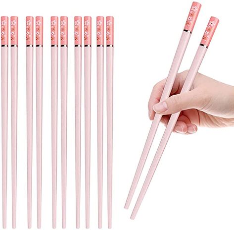 Pink Chopsticks, Korean Chopsticks, Kids Chopsticks, Pink Amazon, Japanese Chopsticks, Korean Food, Bento Box, Chopsticks, Chopsticks Set