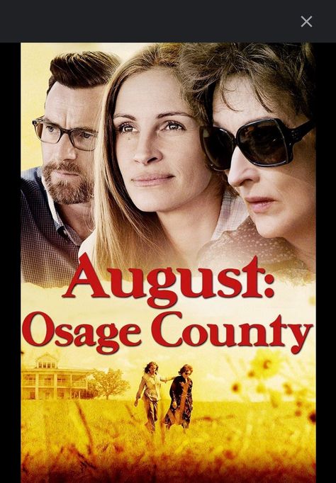 August Osage County Movie, Midwest House, Julia Roberts Movies, Meryl Streep Movies, August Osage County, Osage County, Abigail Breslin, Comedy Movie, Stream Live