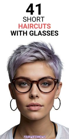 If you're a woman with glasses, these 41 short haircut ideas are just what you need to refresh your style. From trendy pixie cuts to sleek bobs, these haircuts are perfect for enhancing your features. Whether you have a round face, oval face, or another shape, there's a style here that will flatter you. Ideal for those with grey hair or curly textures, these short haircuts are easy to maintain and look fantastic. Discover your new favorite hairstyle today!