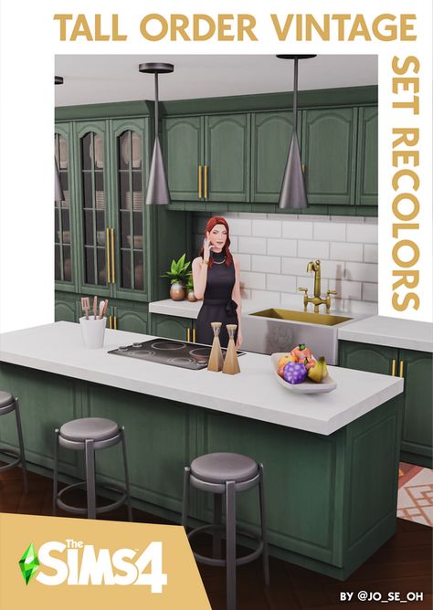 The Sims 4 Kitchen Cc, The Sims 4 Kitchen, Ts4 Patreon, The Sims 4 Pack, Sims 4 Kitchen, Sims Packs, Sims 4 House Plans, The Sims 4 Packs, Sims 4 Game Mods