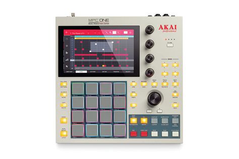 Akai MPC One Retro Edition REVIEW Mpc One, Drum Beats, Akai Mpc, Music Keyboard, Trip Hop, Music Toys, Backing Tracks, Streetwear Shop, Music Aesthetic