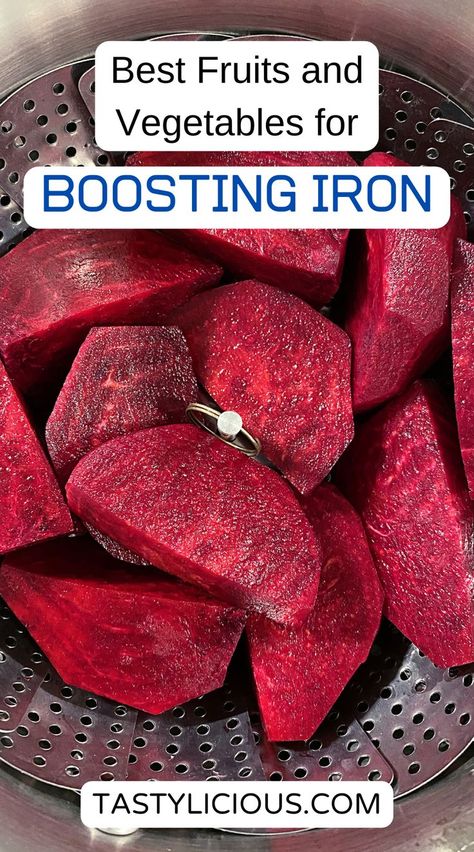 fruits rich in iron | iron rich fruits and vegetables | what foods are the highest in iron | vegetables high in iron | List of Fruits and Vegetables High in Iron | juicing recipes for weight loss | juice recipes | healthy juicer recipes | juicer recipes beginners | green juice recipes for weight loss Smoothies To Boost Iron, Good Rich In Iron, Juices For Low Iron, Iron Rich Fruits And Vegetables, High In Iron Smoothies, High Iron Diet Plan, Juicing For Low Iron, Fruit High In Iron, Iron Rich Salad Recipes