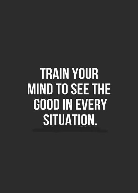 We must always remember that we control our brains thoughts and actions of emotions & feelings, our brains if left to think on their own can sometimes not think how U would think if we were in control, OK to train your brain to see only good in every situation We must understand we are powerless to change the situation and let go of tryin to control it, We must know that seeing the bad in situations only hurts the one who holds on to the bad and that is their choice to hold on to it! We must als Insta Quotes, Motivation Positive, Life Quotes Love, Quotable Quotes, Happy Thoughts, Infj, True Words, Positive Thoughts, Great Quotes