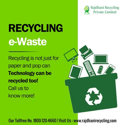 "From Waste to Worth: ♻Recycling E-Waste for a Better Future🌍." www.rajdhanirecycling.com Call now: 1800 120 4 #ewasterecycling #rajdhanirecycling #ewastemanagement #EwasteCollection #ewasteawareness #recyclingideas #recyclingequipment #recyclingindustry E Waste Recycling Poster, E Waste Poster, Medical Waste Management, Importance Of Recycling, E Waste Recycling, Waste Recycling, Electronic Waste, Minimal House, Award Ribbon