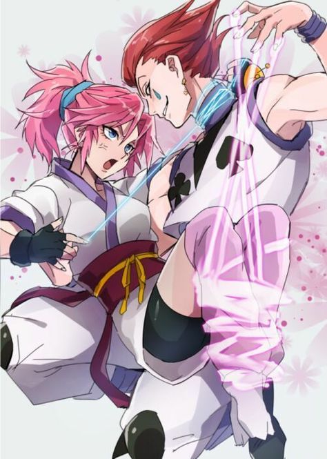 Machi X Hisoka, Hisoka Machi, Hisoka And Machi, Hisoka X Machi, Machi Komacine, Hxh Ships, Hxh Art, Hisoka Morrow, Hunter X Hunter Hisoka