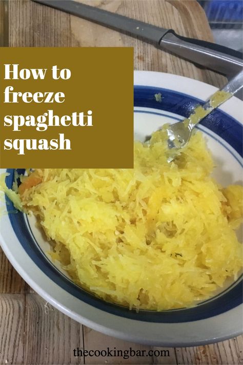 Wondering how to freeze spaghetti squash? We have the answer for you! Not only is this delicious when it's fresh, but it can also be a lifesaver during those cold winter months when you need a quick meal. Here are some easy steps on how to do just that! Can You Freeze Spaghetti Squash, Preserving Spaghetti Squash, Freezing Spaghetti, Freeze Spaghetti Squash, Freeze Spaghetti, Freezing Spaghetti Squash, Best Spaghetti, Baked Spaghetti Squash, Diy Cooking