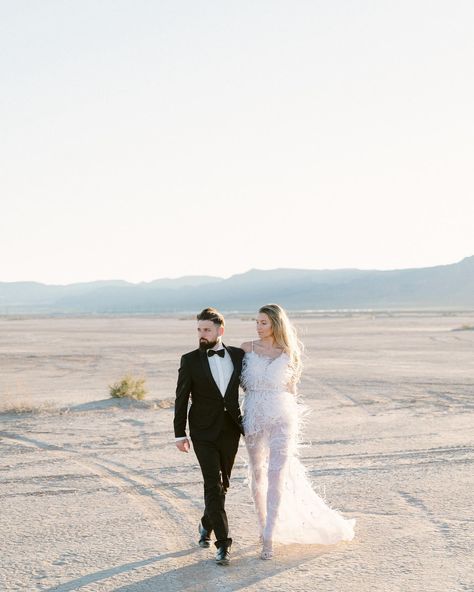 Kate & Carlos bringing all the class to the Las Vegas dry lake bed. Can’t wait to see the photos from their Vegas Chapel wedding Venetian Wedding Las Vegas, Red Rock Canyon Las Vegas Elopement, Vegas Strip Wedding Photos, Married By Elvis Las Vegas Weddings, Las Vegas Sign Wedding Photos, Las Vegas Weddings, Vegas Wedding, Chapel Wedding, Las Vegas