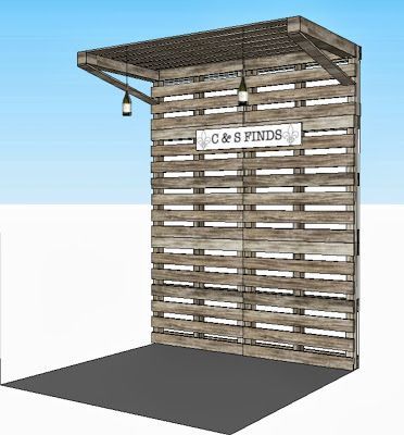 Decorate A Booth Display Ideas, Rustic Trade Show Booth, Pallet Booth, Wood Pallet Backdrop, Pallet Backdrop, Shipping Pallet, Pallet Display, Vendor Booth Display, Flea Market Booth