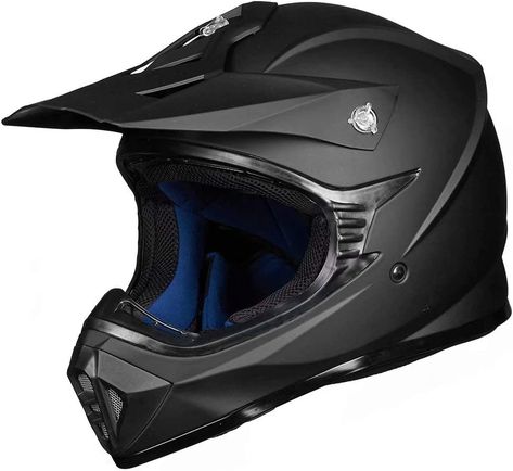 Amazon.com: ILM Adult Dirt Bike Helmets Motocross ATV Dirtbike BMX MX Offroad Full Face Motorcycle Helmet, DOT Approved Model 128S (Matte Black, Adult-Large) : Automotive Youth Atv, Atv Motocross, Dirt Bike Helmets, Kids Atv, Dirt Bikes For Kids, Full Face Motorcycle Helmets, Mountain Bike Helmets, Bike Helmets, Motocross Helmets