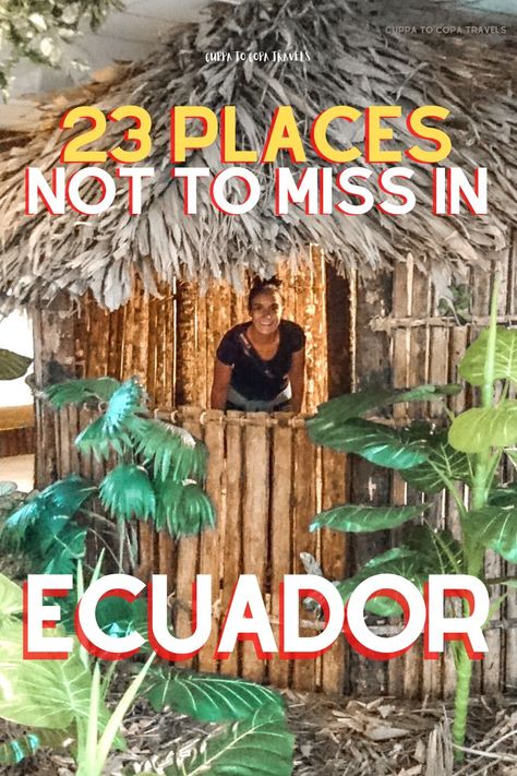 amazon hut in Ecuador: 23 top places to go in ecuador for your travel bucketlist Equador Travel, South America Trip, Ecuador Photography, America Trip, Latin America Travel, Ecuador Travel, Peru Travel, Going Places, Galapagos Islands