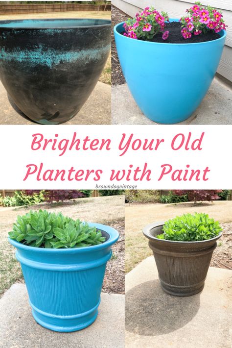 Outdoor Pot Painting Ideas Plants That Love Shade, Pot Painting Ideas, Outdoor Plant Pots, Planters Outdoor, Fall Garden Decor, Paint Plastic, Pot Painting, Pot Design, Flower Pot Design