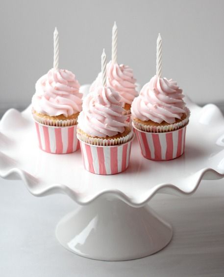 4.27.13, Sisters' birthday tea for Trish...the one we are having on Pinterest. Love ya, Trish! (Mary can put a cloche on it!) Happy Birthday, Trish! Cupcake Rosa, Happy Birthday Cupcakes, Happy 4th Birthday, Thanksgiving Treats, Cupcakes Recipes, Sweet Cupcakes, Love Cupcakes, Pink Cupcakes, Birthday Cupcake