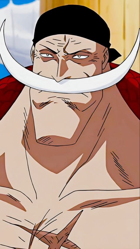 One Piece Barba Blanca One Piece, Barba Branca One Piece, Beard Pictures, Edward Newgate, Draw Ideas, White Beard, One Piece Fanart, Character Reference, One Piece Manga