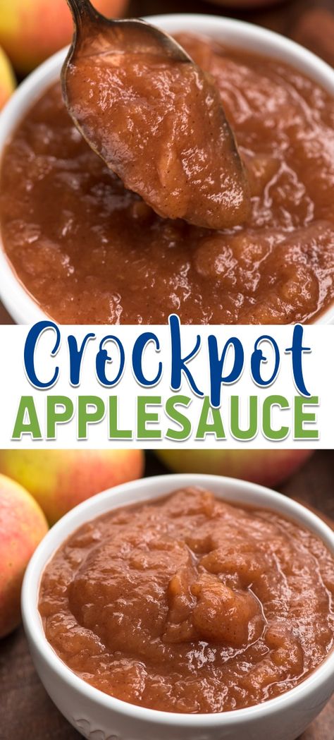 Applesauce In Crockpot, Recipes In Crockpot, Applesauce Crockpot, Season Mixes, Crockpot Applesauce Recipe, Apples For Applesauce, Applesauce Recipes, Make Applesauce, Cider Recipes