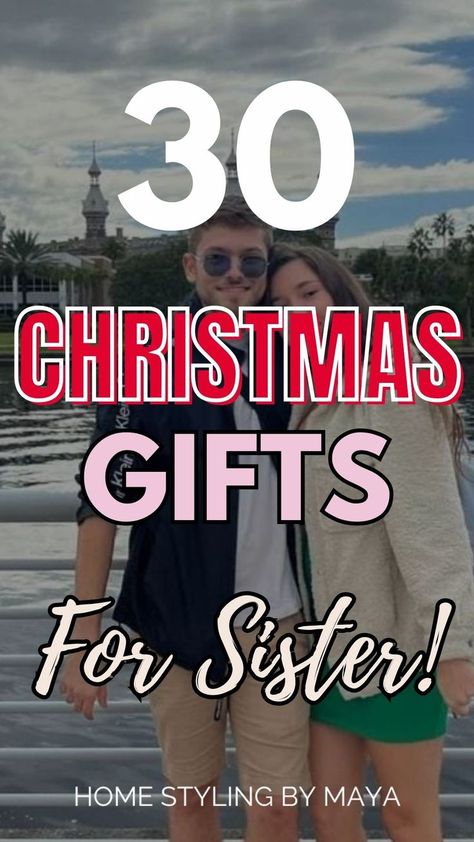 christmas gifts for sister ideas, Christmas gifts for little sister, Christmas gifts for older sister Gift Ideas For Older Sister, Christmas Gifts For Little Sister, Gifts For Older Sister, Gifts For Little Sister, Gifts For College Boys, Sister Ideas, College Girl Gifts, Little Sister Gifts, Top Christmas Gifts