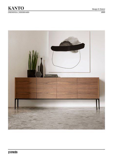 Credenza Design, Contemporary Sideboard, Sideboards Living Room, Walnut Sideboard, Sideboard Designs, Die Casting, Fitted Furniture, Wooden Furniture, Stylish Storage