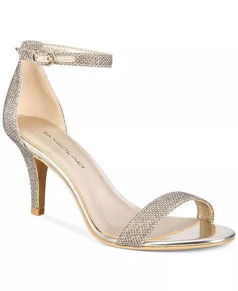 Bandolino - Madia Sandals Gold High Heels, Bridal Shoes Flats, Evening Sandals, Flip Flop Shoes, Evening Shoes, Dress Sandals, High Heel Pumps, Two Piece Dress, Piece Dress