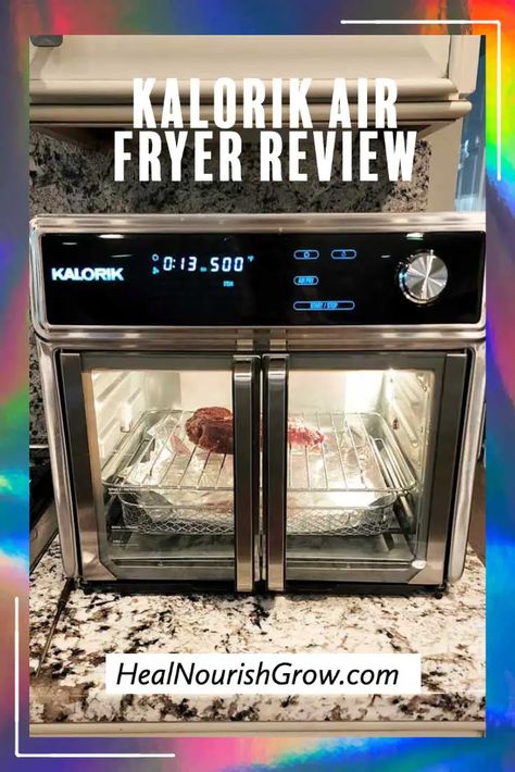 Air Fryers Reviews, Kalorik Air Fryer, Air Fryer Review, Air Fryer Oven Recipes, Indoor Grill, Air Fryers, Oven Recipes, Grilling Recipes, Air Fryer