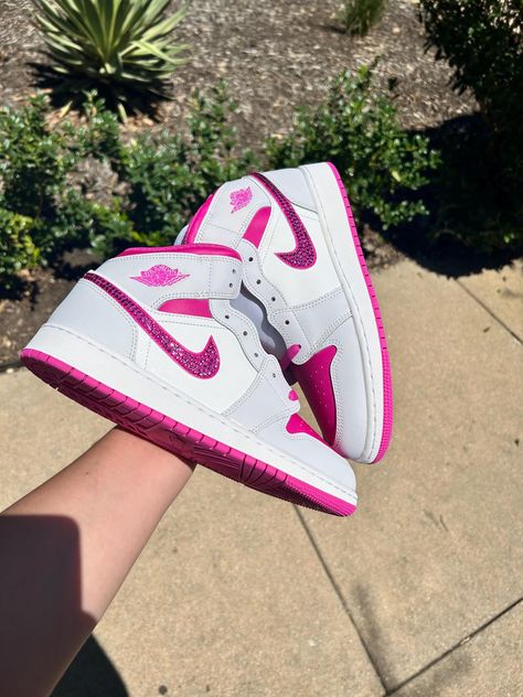 Digital pink jordans