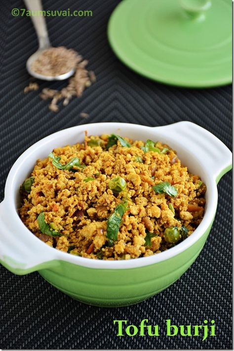 Paneer Burji, Punjabi Recipes, Step By Step Recipes, Punjabi Food, Paneer Recipes, North India, Eat To Live, Tofu Recipes, South India