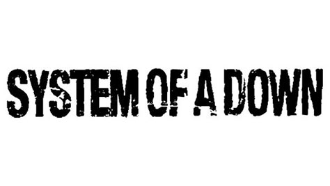 System of a Down Logo Xavlegbmaofff Band Logo, Punk Patch Stencil, System Of A Down Logo, System Of A Down Tattoo, Band Fonts, Metal Band Logos, Down Band, Rock Band Logos, Black Metal Art